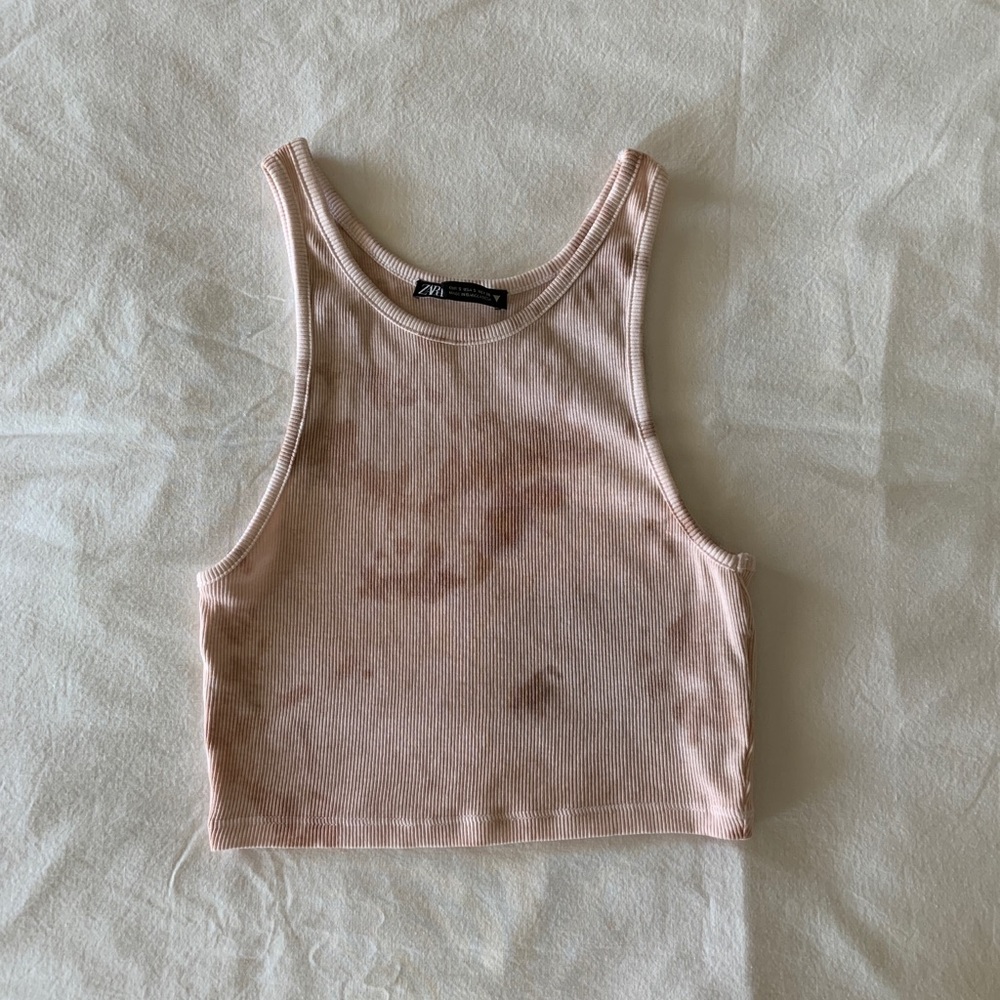 NWOT Zara Ribbed Top